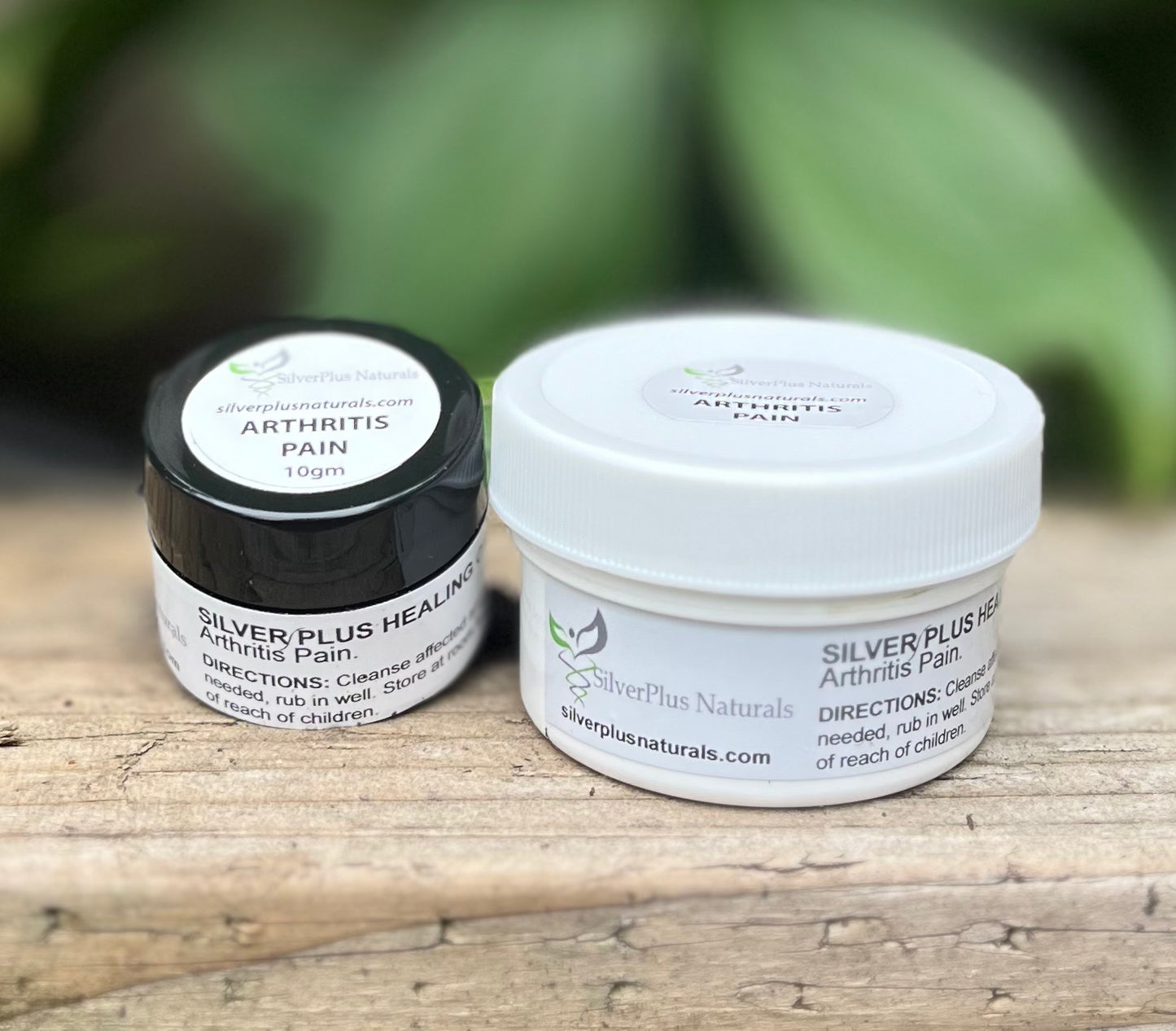 Organic Nano Silver, Nano Gold, and Pure Copper pain relief cream for arthritis and muscle pain, providing fast-acting, natural relief