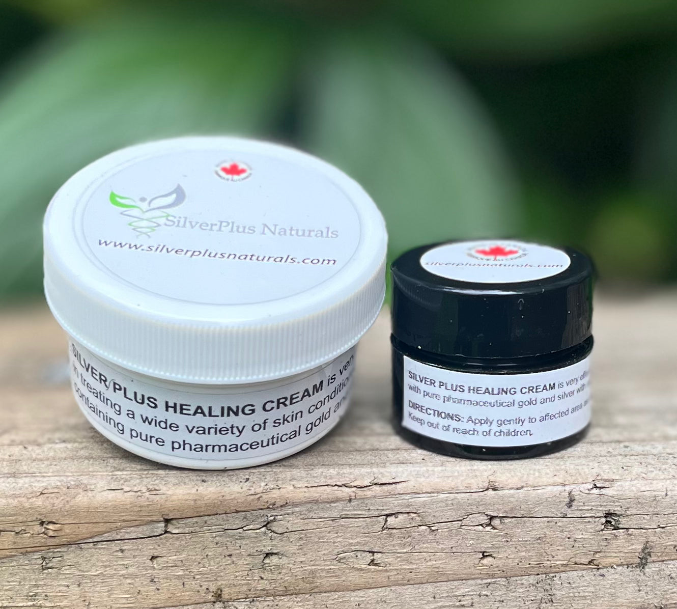 Antiseptic Skin Healing Cream with Nano Silver & Gold works soothing skin irritations and promoting skin repair.- SilverPlus Naturals