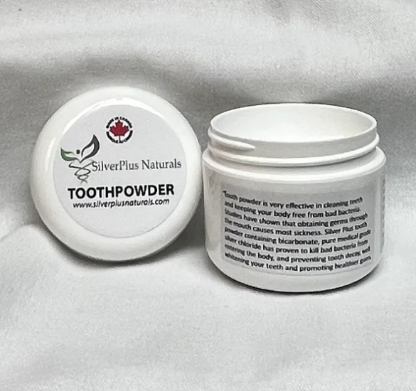 Organic Tooth Powder for Animals Healthy Gums - SilverPlus Naturals